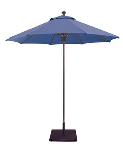 Galtech 722 7.5' Deluxe Commercial Manual Lift Outdoor Market Umbrella