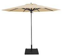 Galtech 732 9' Deluxe Commercial Manual Lift Outdoor Market Umbrella