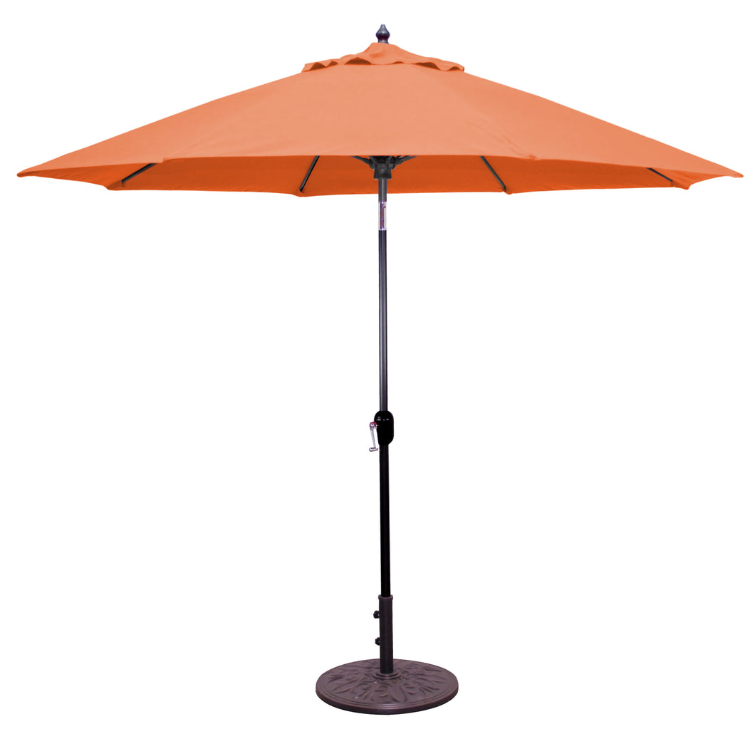 Galtech 736 9' Standard Auto Tilt Outdoor Market Umbrella