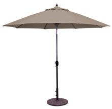 Galtech 736 9' Standard Auto Tilt Outdoor Market Umbrella