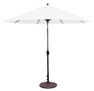 Galtech 736 9' Standard Auto Tilt Outdoor Market Umbrella