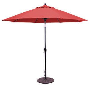 Galtech 736 9' Standard Auto Tilt Outdoor Market Umbrella