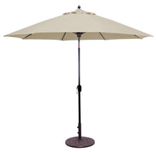 Galtech 736 9' Standard Auto Tilt Outdoor Market Umbrella