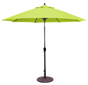 Galtech 736 9' Standard Auto Tilt Outdoor Market Umbrella