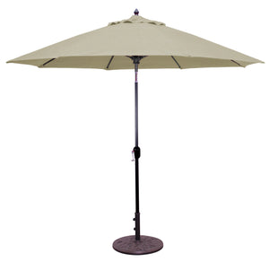 Galtech 736 9' Standard Auto Tilt Outdoor Market Umbrella