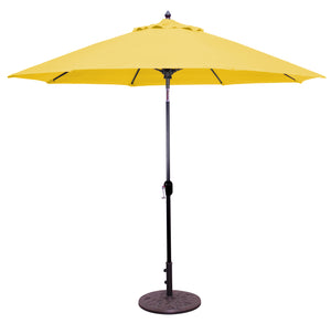 Galtech 736 9' Standard Auto Tilt Outdoor Market Umbrella