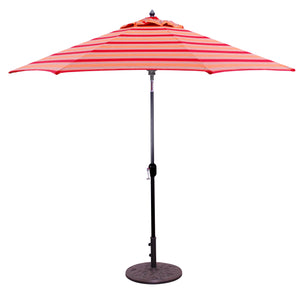 Galtech 736 9' Standard Auto Tilt Outdoor Market Umbrella