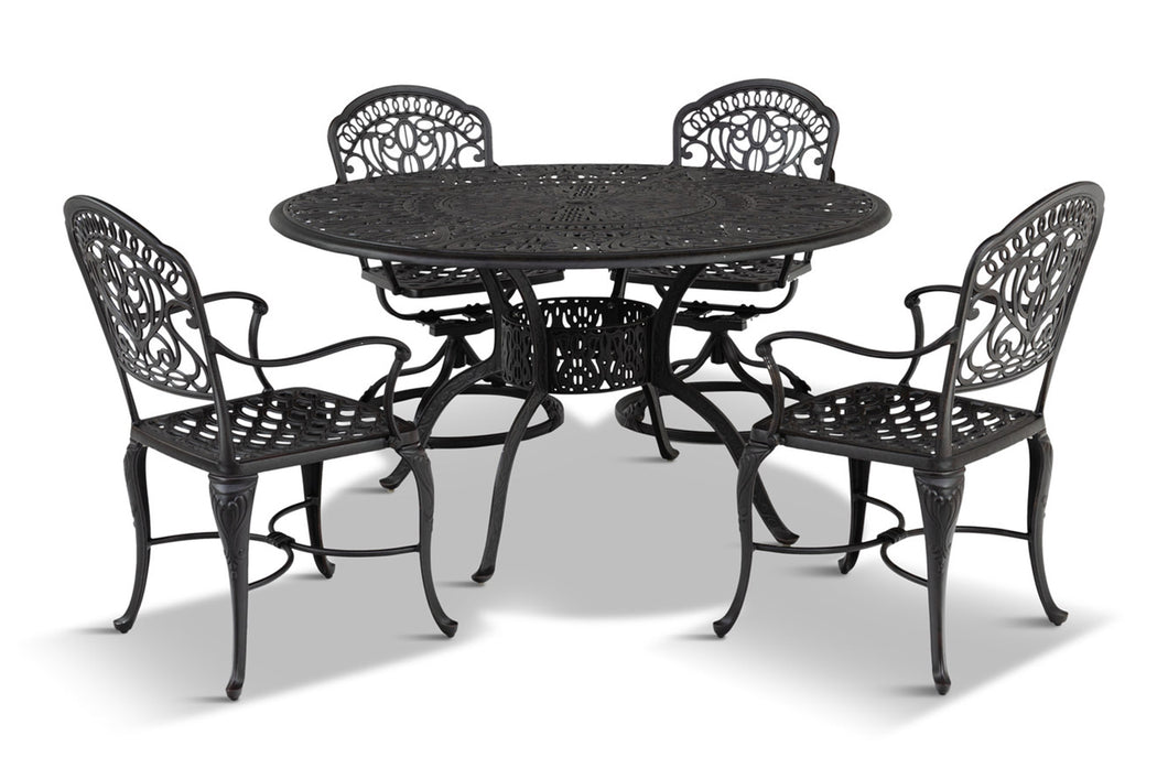 Hanamint 5 pc Tuscany Dining Set with 54