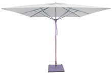 Galtech 792 10' x 10' Deluxe Commercial Four Pulley Lift Outdoor Market Umbrella