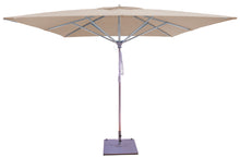 Galtech 792 10' x 10' Deluxe Commercial Four Pulley Lift Outdoor Market Umbrella