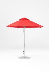 Frankford 854FM 9' Monterey Pulley Lift Fiberglass Market Umbrella