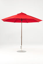 Frankford 864FMC 11' Monterey Crank Lift Fiberglass Market Umbrella- No Tilt