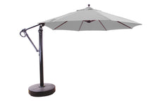 Galtech 887 11' Lift and Tilt Aluminum Outdoor Cantilever Umbrella