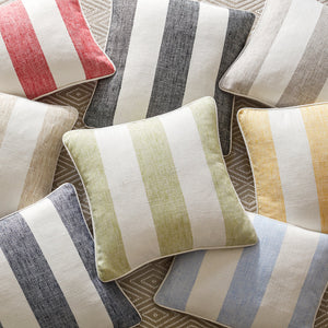 Annie Selke Awning Stripe Indoor/Outdoor Decorative Pillow