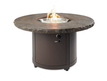 Outdoor Greatroom BC-20-MNB Beacon Round Gas Fire Pit Table