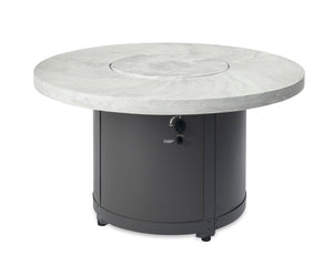 Outdoor Greatroom BC-20-MNB Beacon Round Gas Fire Pit Table