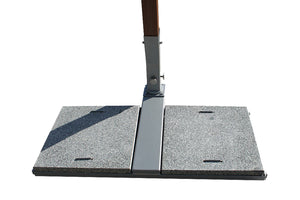 Bambrella 310lbs Granite Base System for Hurricane Side Wind Cantilever