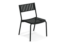 EMU Bridge Stackable Steel Dining Side Chair Set