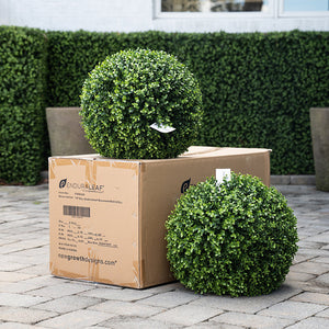 Enduraleaf Boxwood Greenery Balls