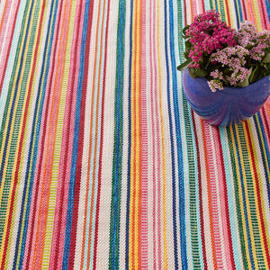 Annie Selke Bright Stripe Handwoven Indoor/Outdoor Rug