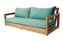 Chatsworth Teak Outdoor Deluxe Sofa. Sunbrella Cushion