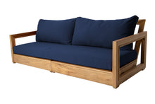 Chatsworth Teak Outdoor Deluxe Sofa. Sunbrella Cushion