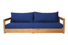 Chatsworth Teak Outdoor Deluxe Sofa. Sunbrella Cushion