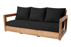 Chatsworth Teak Outdoor Modular Sofa. Sunbrella Cushion