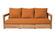 Chatsworth Teak Outdoor Modular Sofa. Sunbrella Cushion