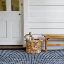 Annie Selke Coco Blue Rectangular Handwoven Indoor/Outdoor Rug