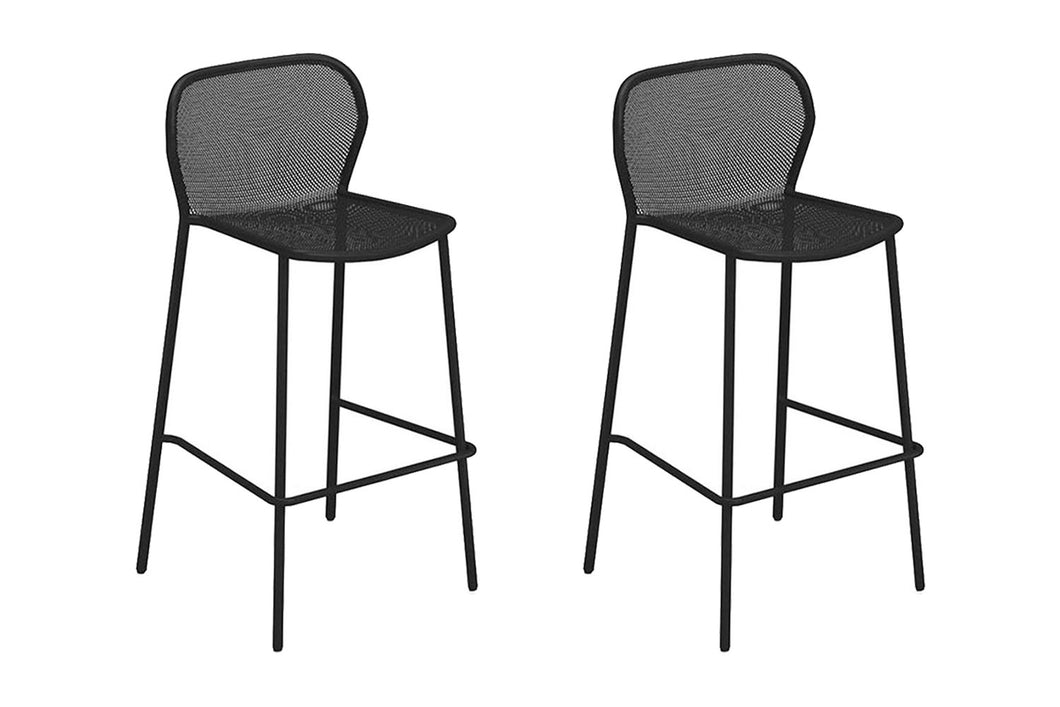 Set of 2 EMU Darwin Stackable Steel Barstool