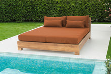 Huntington Teak Outdoor Daybed. Sunbrella Cushion.