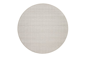 Annie Selke Diamond Round Handwoven Indoor/Outdoor Rug