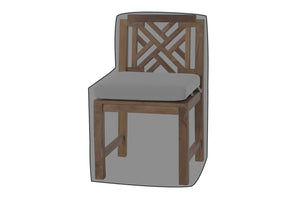 Monterey Dining Armless Chair WeatherMAX Outdoor Weather Cover
