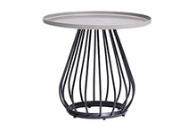 Ratana Diva 24" Round Aluminum Outdoor End Table