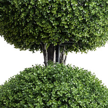 Enduraleaf 62"H Boxwood Ball Double Topiary