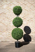 Enduraleaf 72"H Boxwood Ball Triple Topiary
