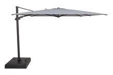 Treasure Garden Crank Tilt 10' Square Aluminum Cantilever Umbrella