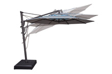 Treasure Garden Crank Tilt 11' AKZ Plus Octagonal Aluminum Cantilever Umbrella