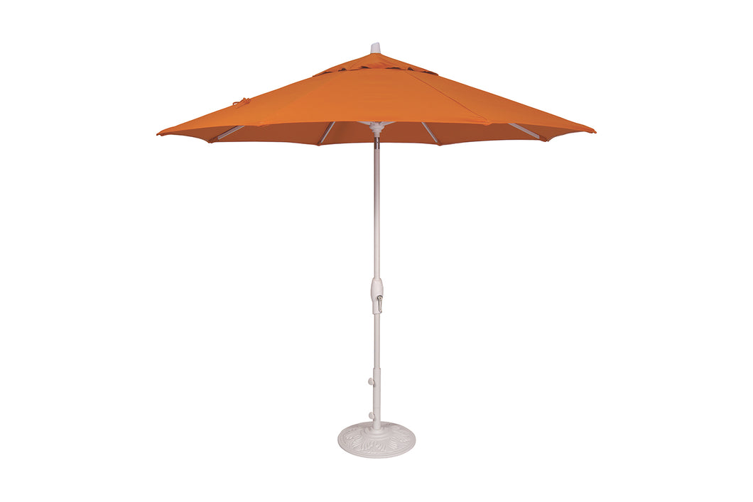 Treasure Garden 9' Single Wind Vent Octagon Auto Tilt Crank Lift Umbrella