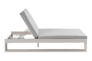 Ratana Element 5.0 Aluminum Outdoor Double Chaise Lounger