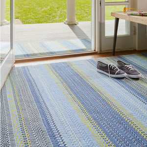 Annie Selke Fiesta Stripe Handwoven Indoor/Outdoor Rug