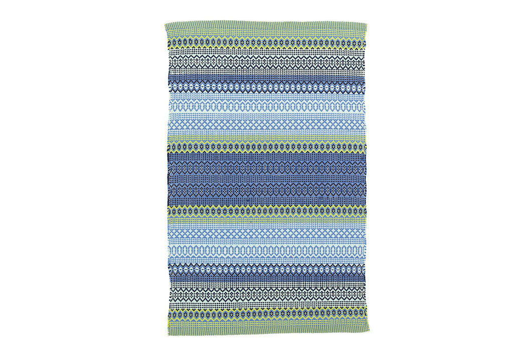 Annie Selke Fiesta Stripe Handwoven Indoor/Outdoor Rug