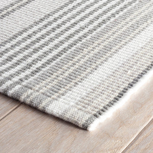 Annie Selke Gradation Ticking Handwoven Indoor/Outdoor Rug