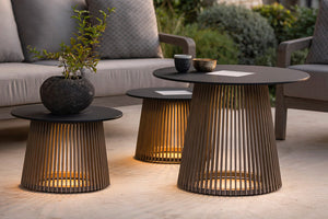 Les Jardin Halo Solar LED Glow Table