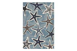 KAS Harbor Blue Sands Indoor/Outdoor Rug