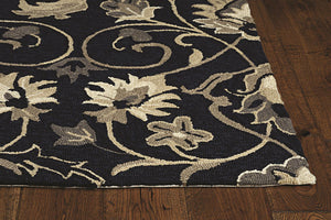 KAS Harbor Navy Manor Indoor/Outdoor Rug