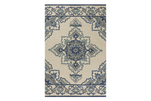 KAS Harbor Ivory/Blue Serafina Indoor/Outdoor Rug