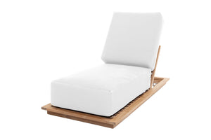 Hermosa Outdoor Chaise Lounger Replacement Cushion