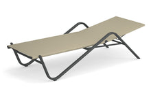 Set of 2 EMU Holly Stackable Aluminum Adjustable Chaise Lounge